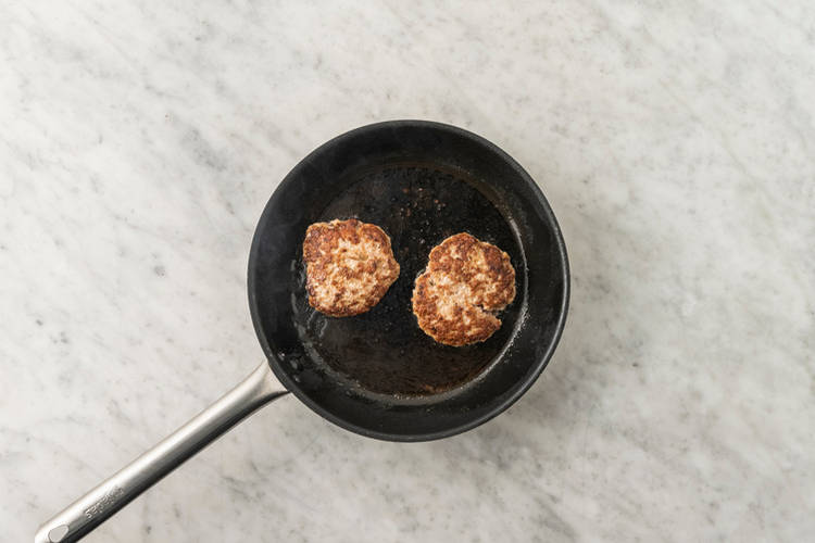 Cook the patties