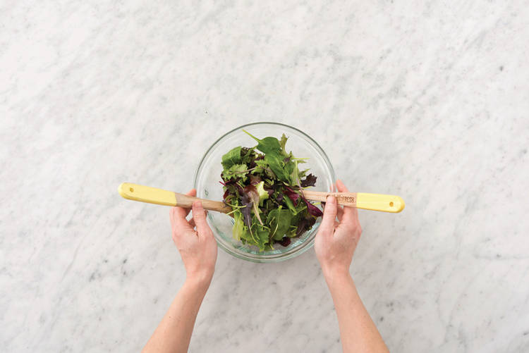 Toss the salad