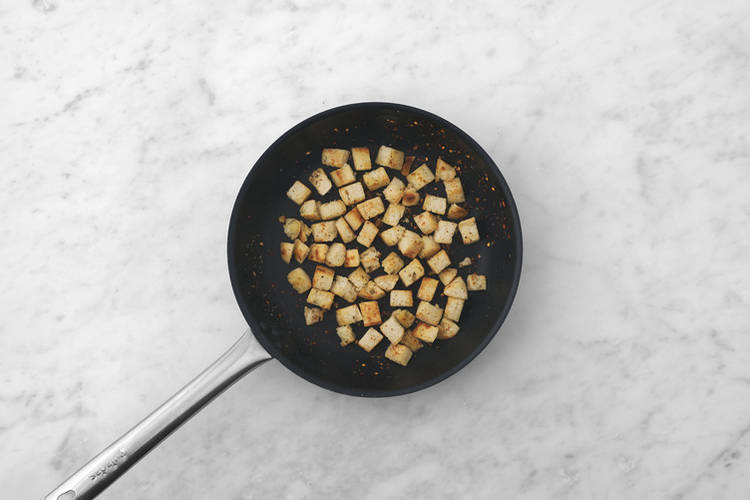 Make the croutons