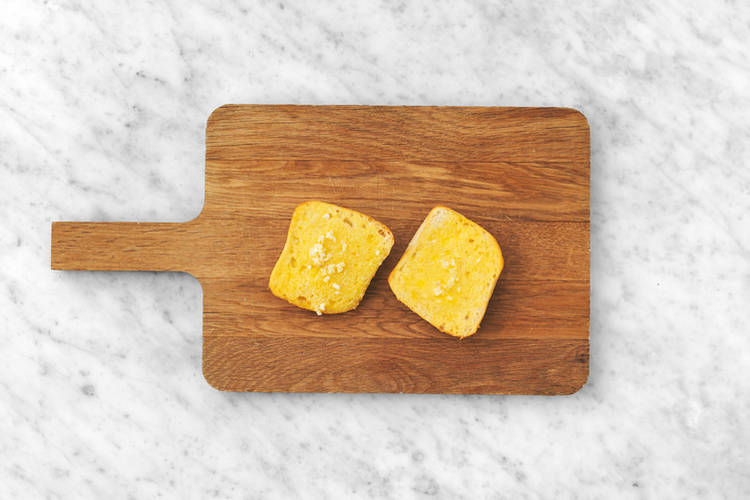 Make the garlic bread