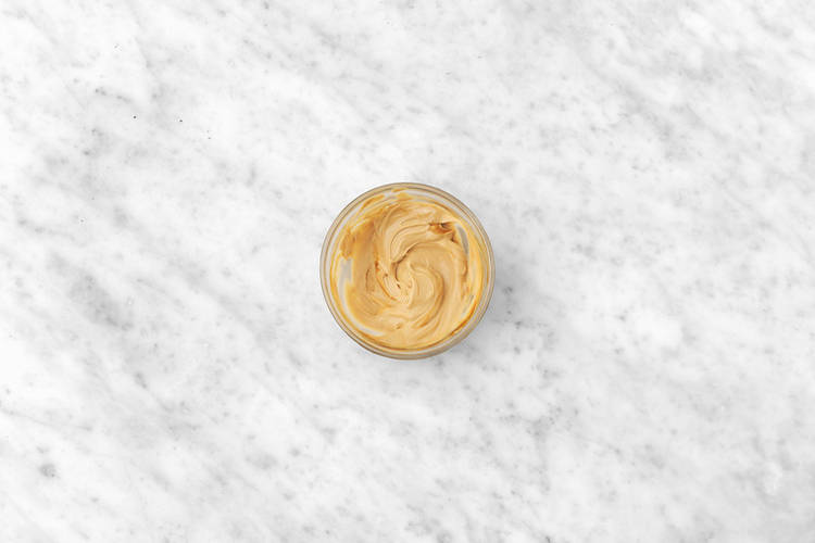 Make the creamy sauce