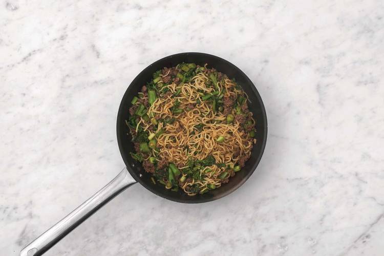 Cook the beef & bring it all together