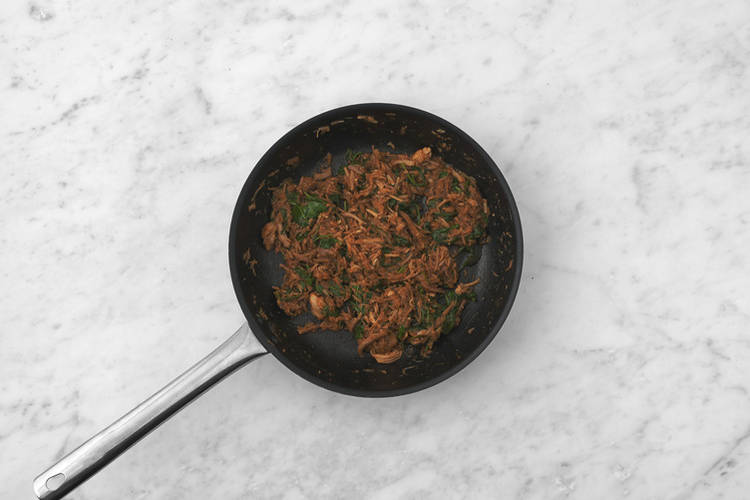 Cook the pulled pork 