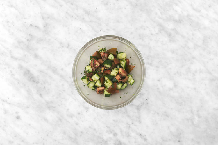 Make the Kumato salsa