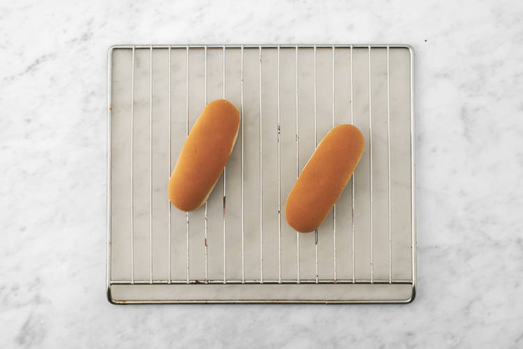 Toast the buns