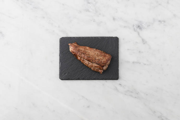 Grill the sirloin tip