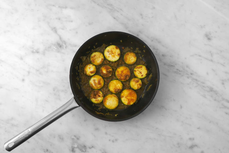 Zucchine al curry