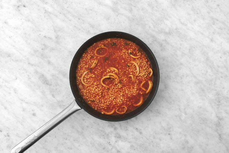 Cuocere il couscous perlato