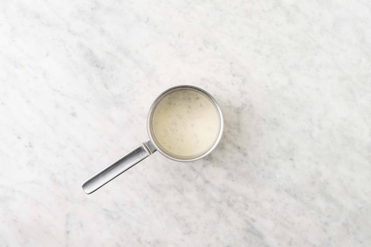 Preparare la crema di gorgonzola