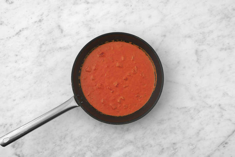 Prepara la salsa