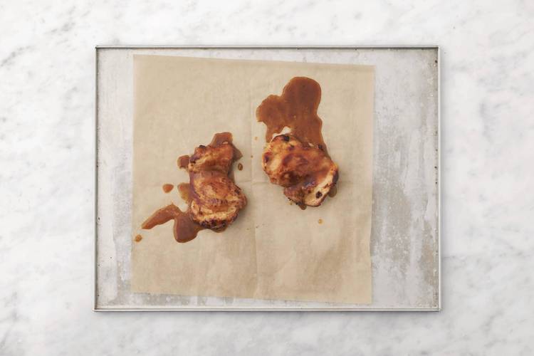 Cook the chicken