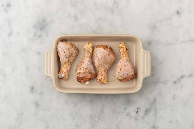 Cook the chicken