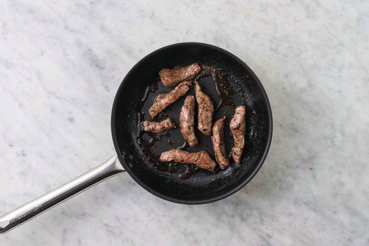 Cook the beef