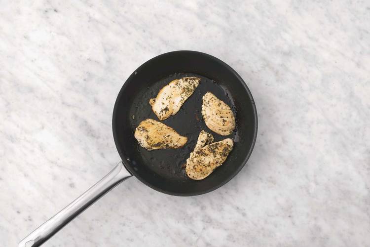 Cook the chicken