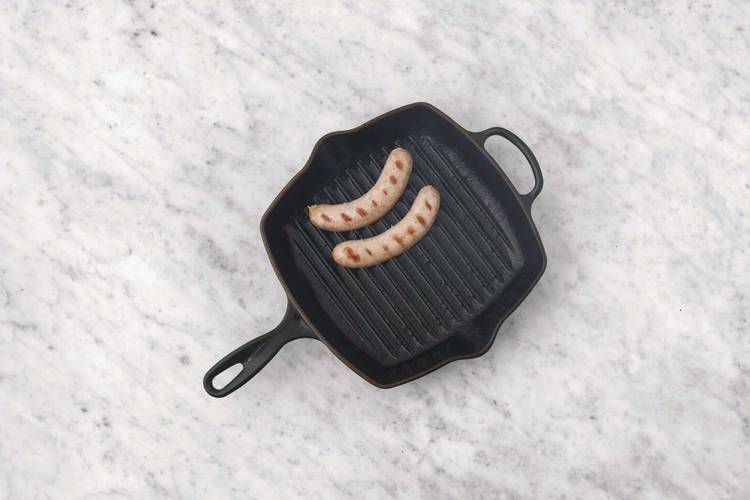 Grill the sausages