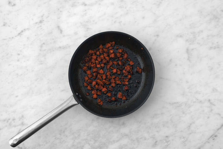 Stek chorizo og kylling