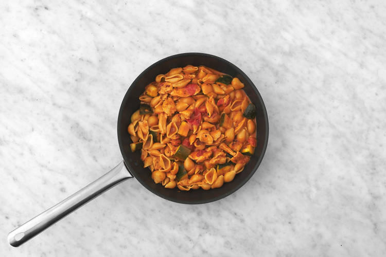 Tillsätt pasta