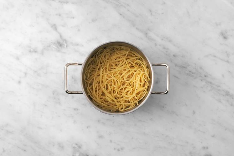 Cook linguine