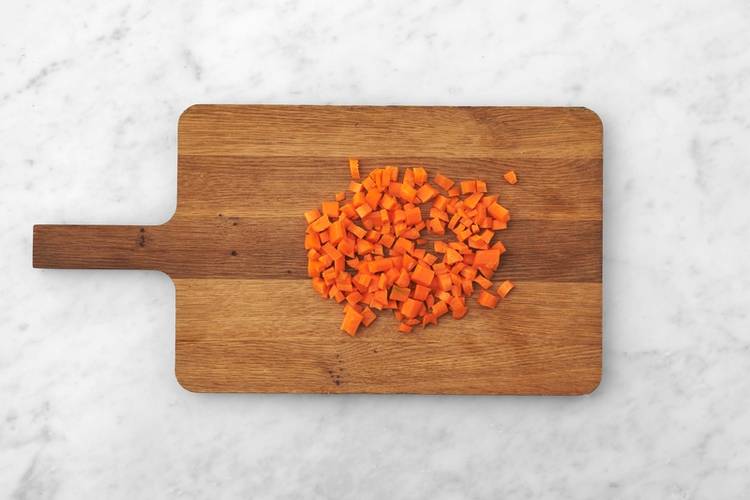 Prep and start chicken