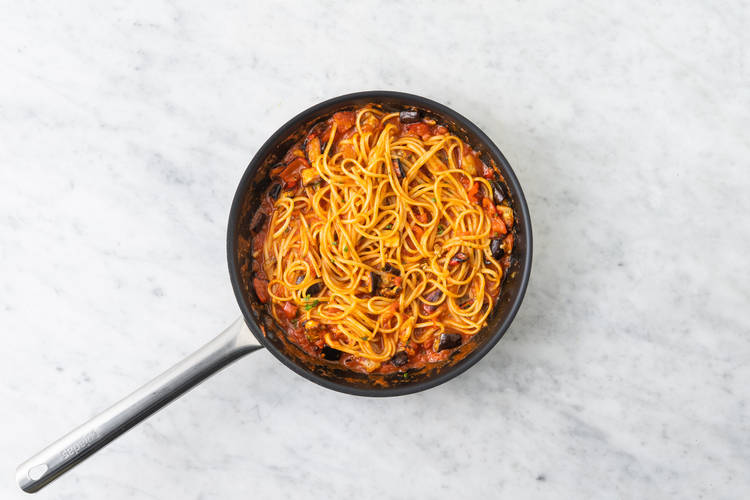 Mix in the Veg and Pasta