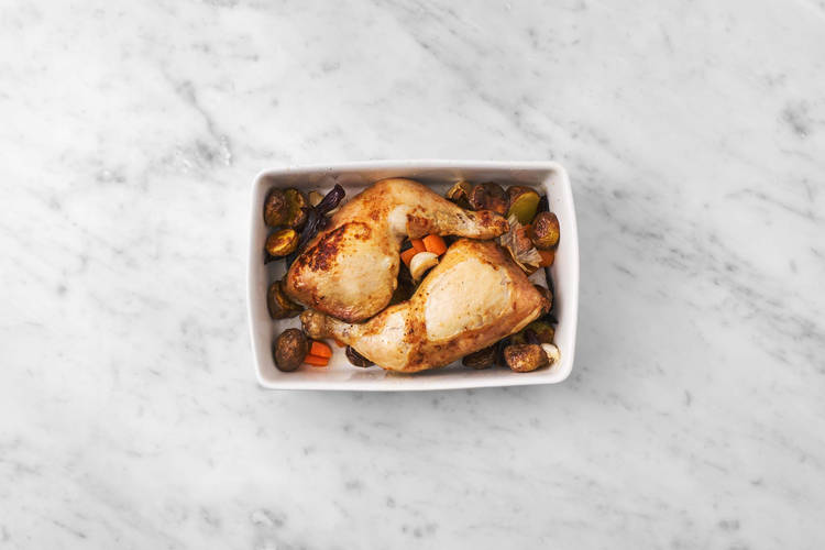 Dans un plat à four...