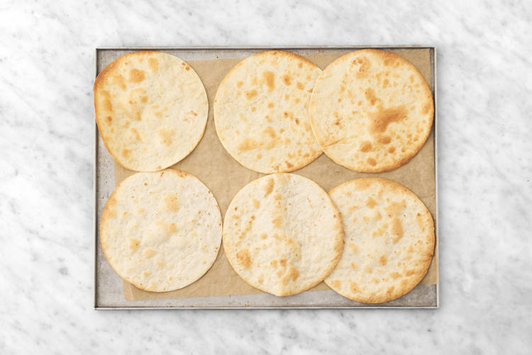 Tortillas al horno