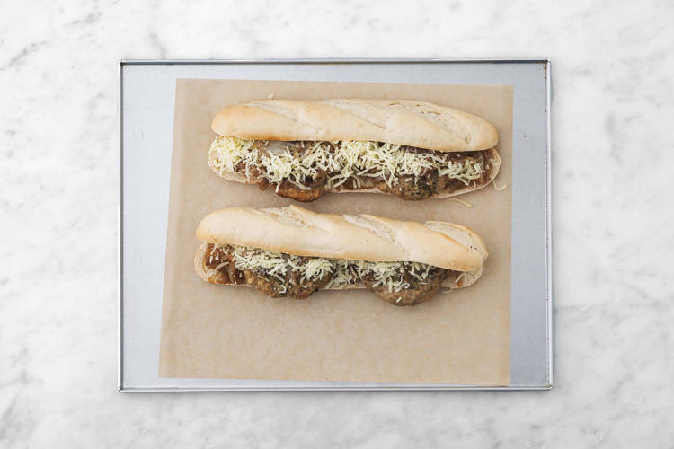 Monta los bocadillos