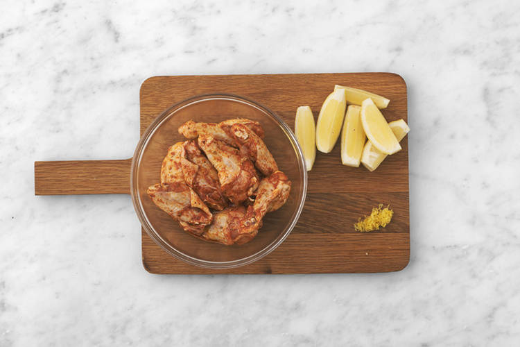 Dale color a las alitas