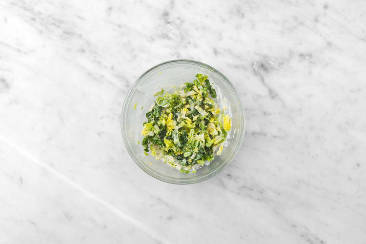 Dale color a la lechuga