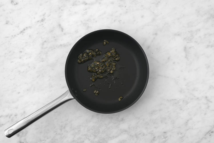 Carameliza las semillas