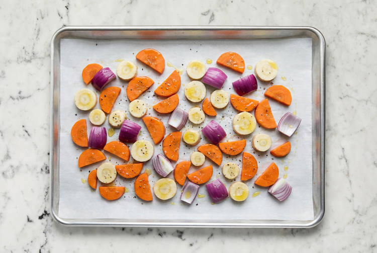 Roast veggies