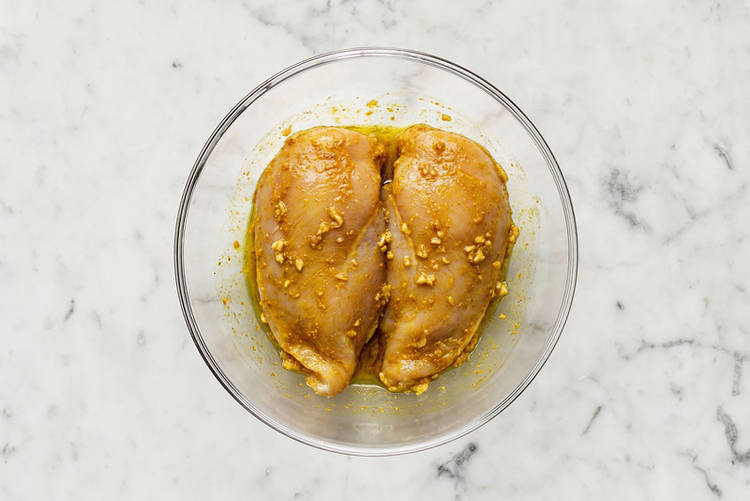 Prep chicken