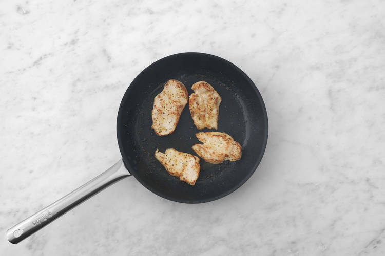 Cuocere il pollo