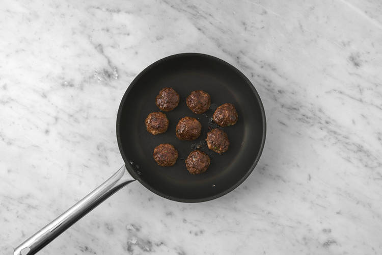 Cook the rissoles