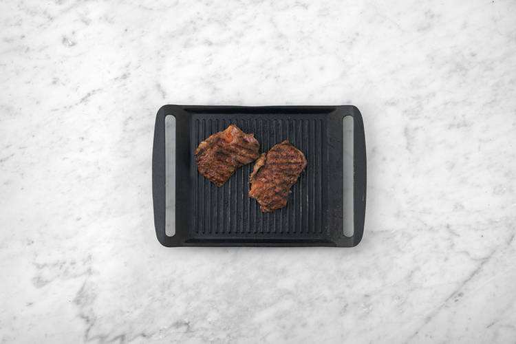 Grill the steak