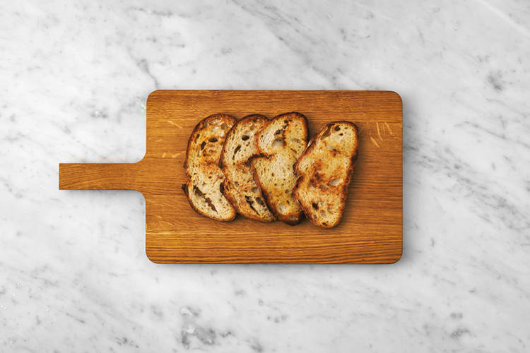Toast the sourdough