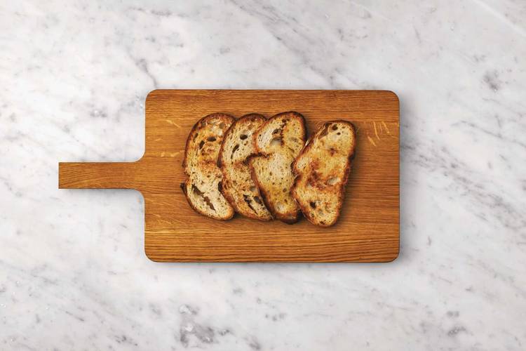 Toast the sourdough