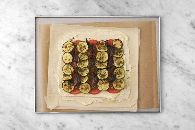 Assemble the galette