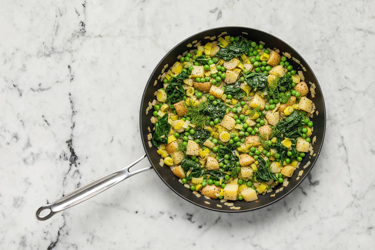 Assaisonner les pommes de terre