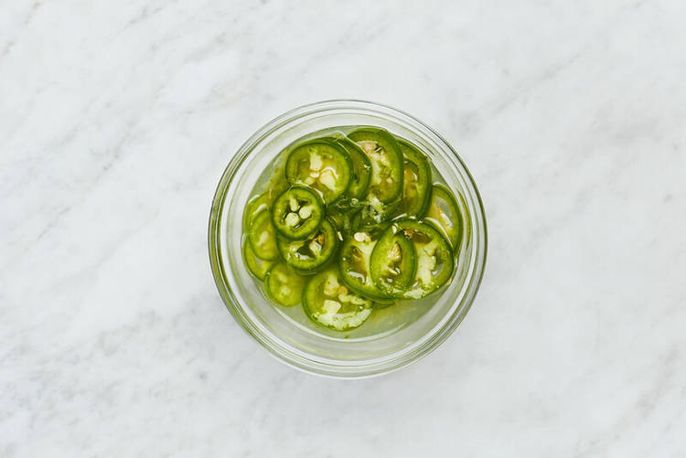 Pickle jalapeños