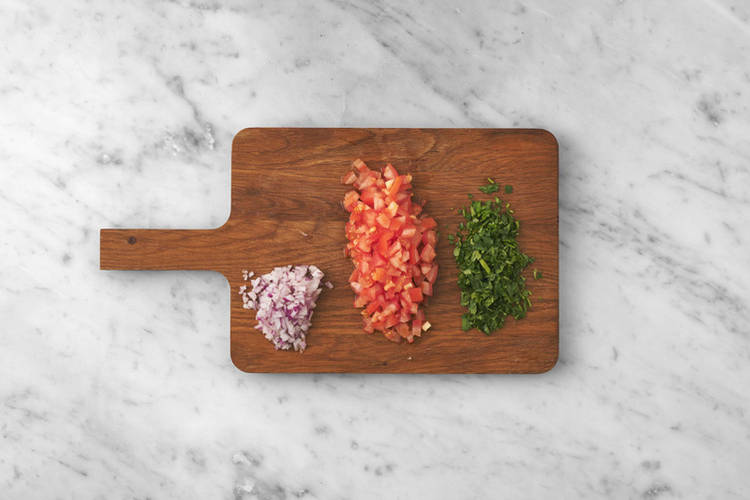 Forbered grønnsaker