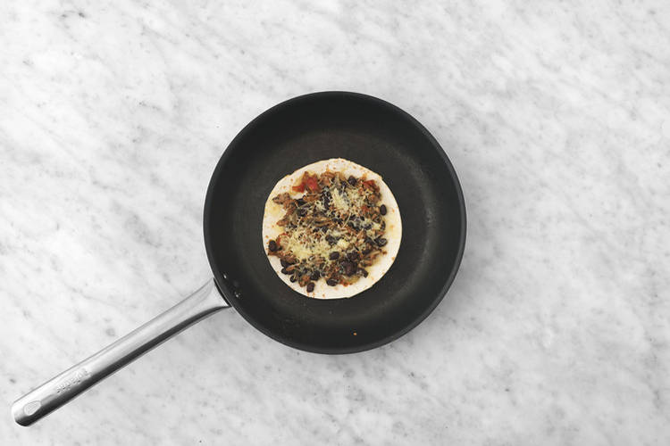 Scaldare le tortillas