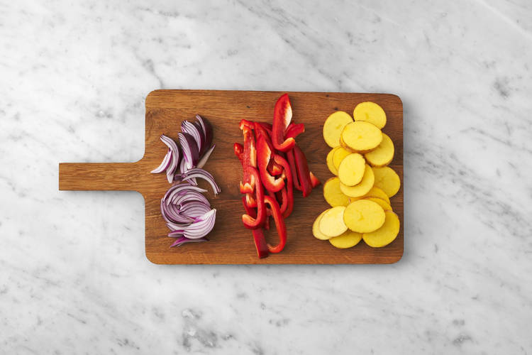 Förbered grönsaker