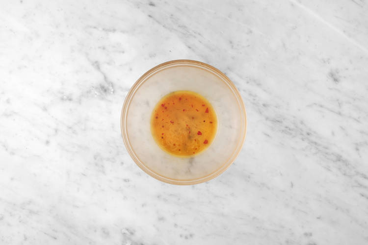 Mix the Dressing