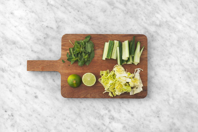 Forbered grøntsager