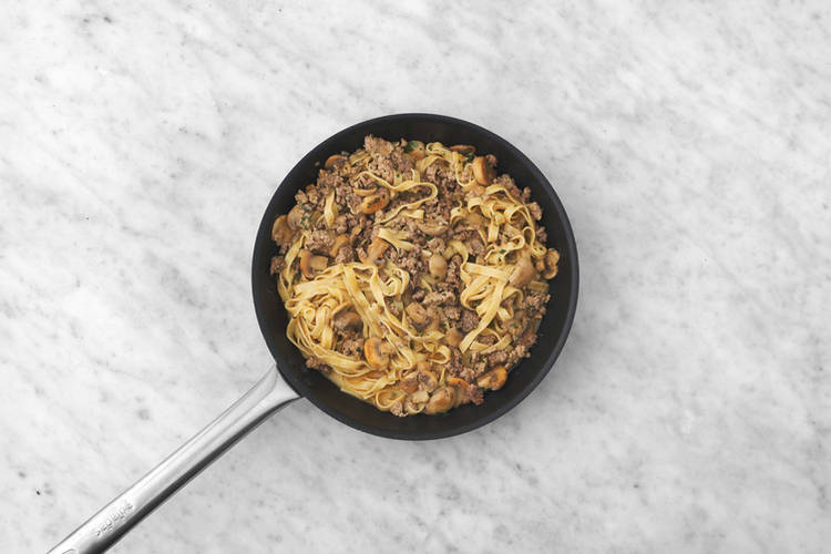 Toss the Tagliatelle