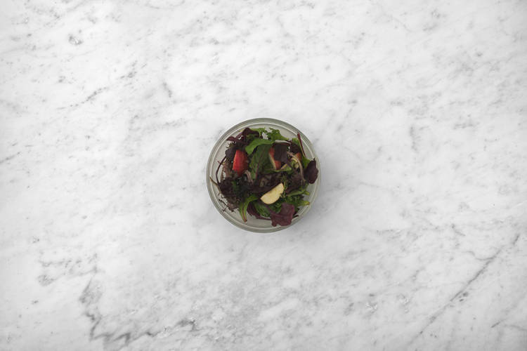 Make the apple salad