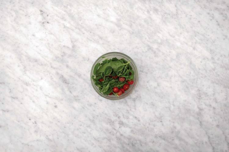 Make the tomato salad