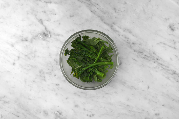 Steam the broccoli