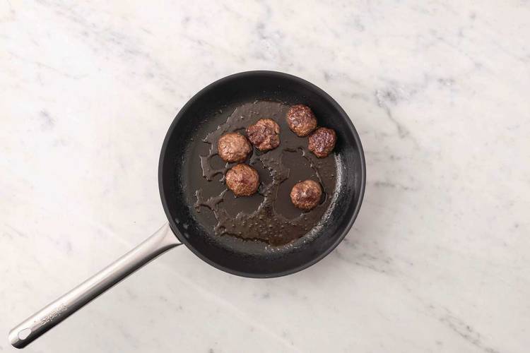 Cook the rissoles